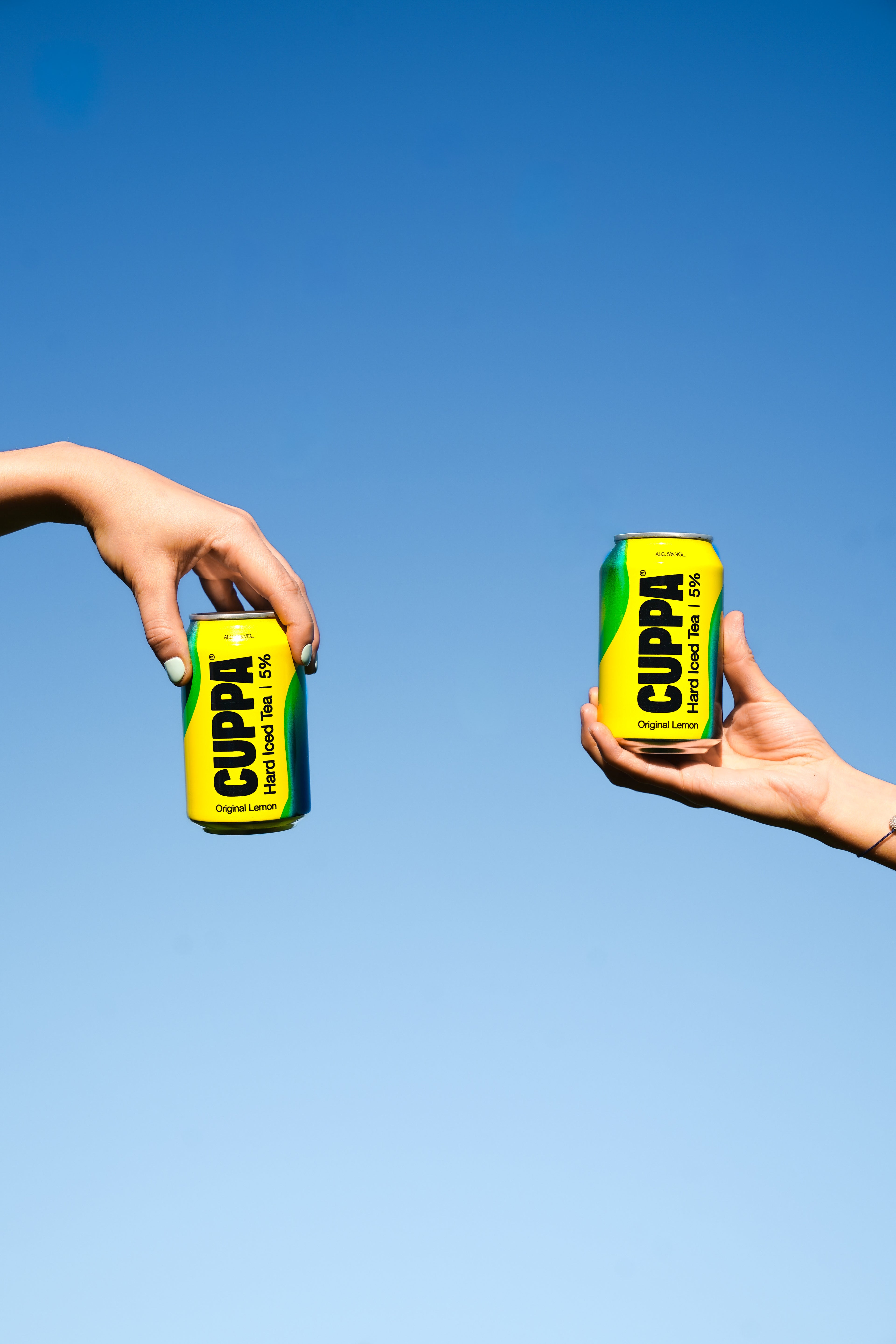 CUPPA HARD ICED TEA ORIGINAL LEMON - 12X PACK